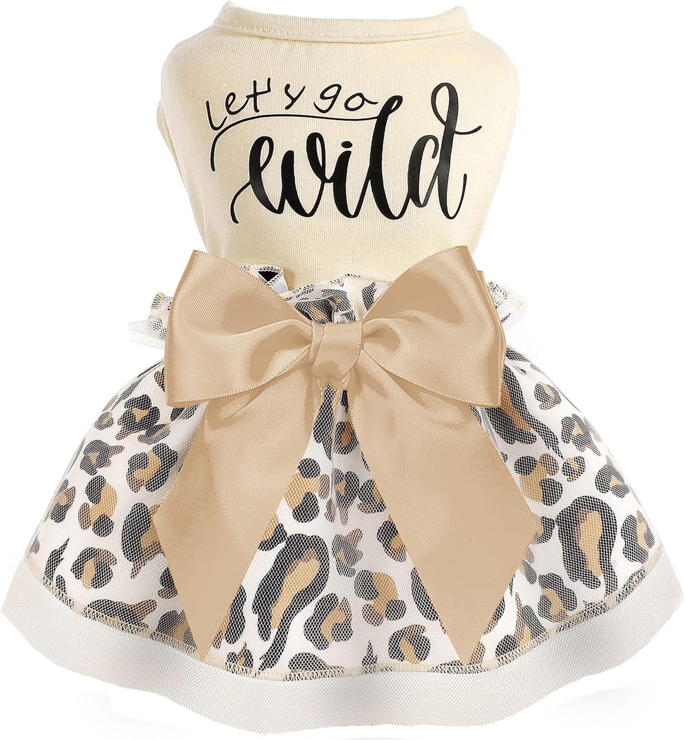 Dog Dress for Small Dogs, Puppy Costume Clothes Girls Pet Clothing Outfit